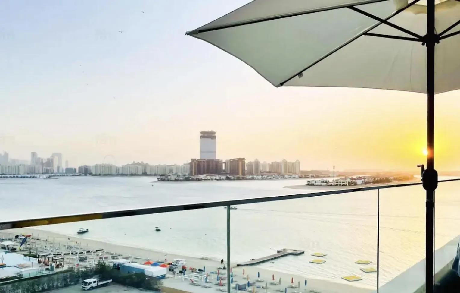 Azizi Mina, Beachfront 1 Bedroom, Sea View, Private Balcony Dubai 0*,  United Arab Emirates