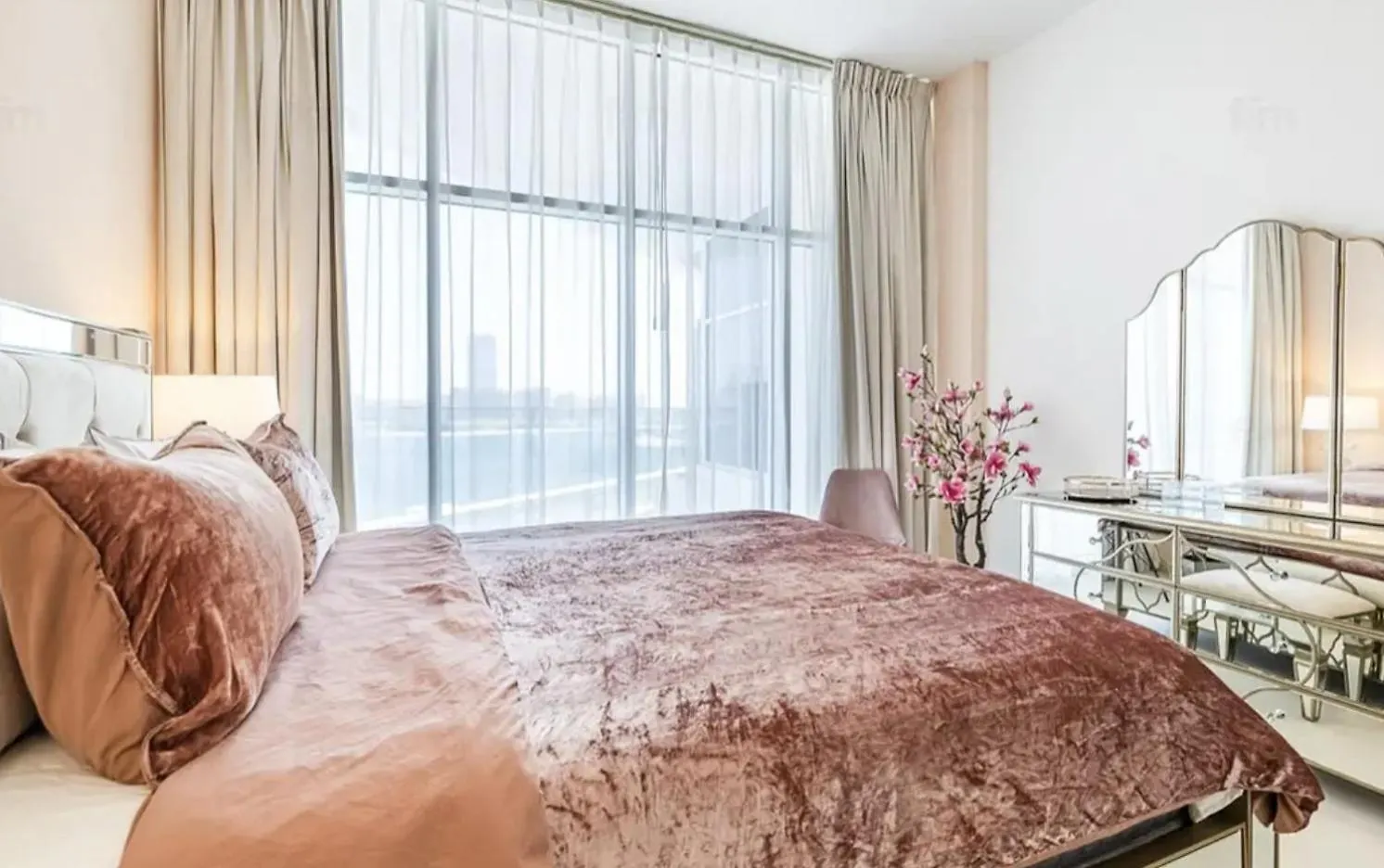 Azizi Mina, Beachfront 1 Bedroom, Sea View, Private Balcony Dubai
